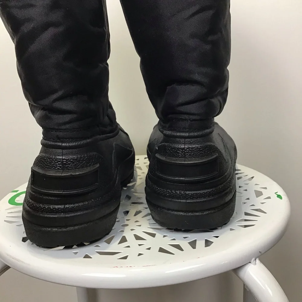Sorel Black Quilted Duck Boots Sz.‎ 5